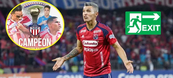 El jugador se despide de Independiente Medellín tras regalar el título de este semestre ante Junior