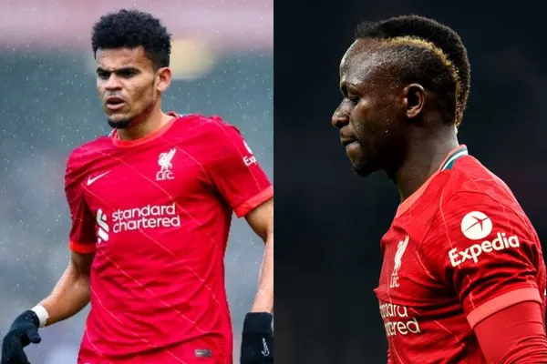 El jugador senegales fue sustituido por el colombiano en el partido de Liverpool ante Inter de Milán en la Champios League.