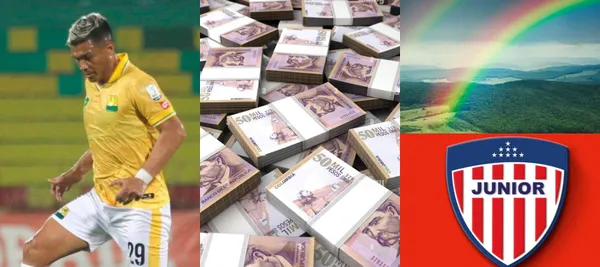 El jugador tras ser borrado en el Deportivo Cali y Junior llegó a Atlético Bucaramanga