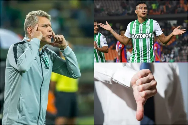 El jugador no sería tomado en cuenta por Paulo Autuori en Atlético Nacional