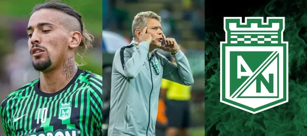 El jugador sigue siendo un tronco en Atlético Nacional donde no ha podido jugar por lesión