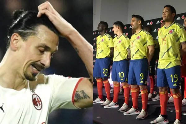 El jugador sueco al igual que los jugadores de Milán recibieron muchas criticas tras usar la cuarta camiseta del club y la situación fue similar por una camiseta suplente de la Selección Colombia de 2019 que no le gustó a los hinchas.