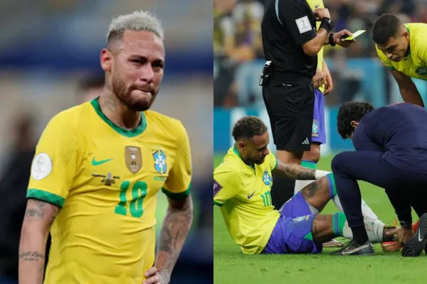 El jugador sufrió una lesión en el partido que ganó Brasil ante Serbia en el debut de la Copa Mundo de Catar 2022