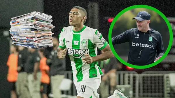 El jugador tuvo su debut como titular en Atlético Nacional vs Deportivo Pasto (Fotos: ESPN, Caracol Radio, redes nacional)