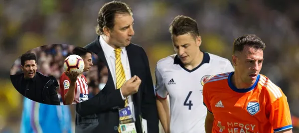 El jugador no tuvo un buen paso por Atlético de Madrid al mando de Diego Simeone quien no le dio casi minutos