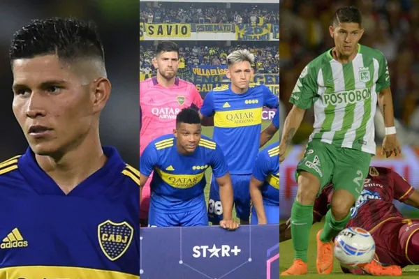 El jugador tuvo un exitoso paso por Atlético Nacional que lo llevó a ser fichado por Boca Juniors