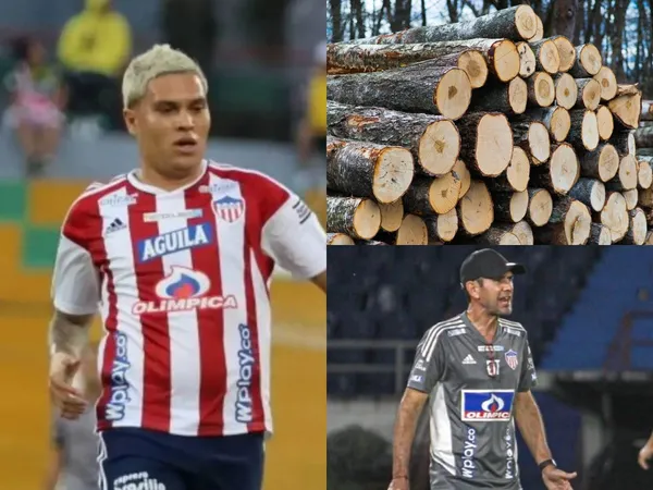 El jugador tuvo una sorprendente reacción tras finalizar el partido de Junior ante Unión Magdalena