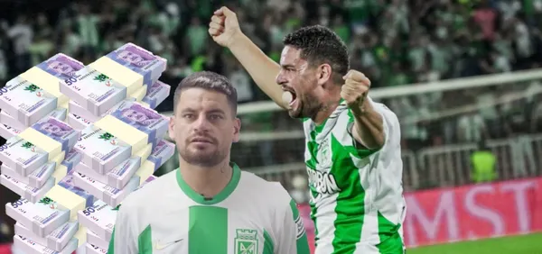 El jugador uruguayo sorprendió a todos en Atlético Nacional en su debut por Libertadores