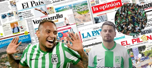 El jugador uruguayo ya siente la presión por parte de los hinchas de Atlético Nacional
