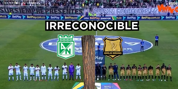 El jugador venía siendo criticado en Atlético Nacional, pero sorprendió contra Águilas Doradas.