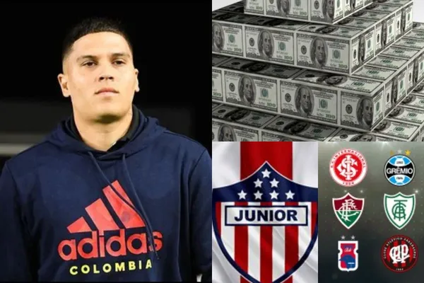 El jugador viene negociando con el Junior de Barranquilla, pero un grande de Brasil podría ficharlo