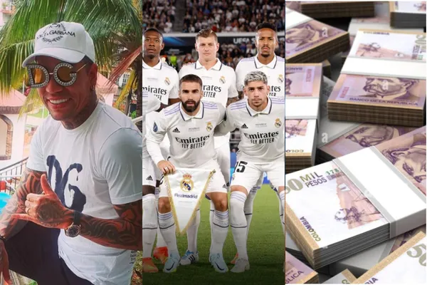 El jugador viene siendo la gran figura del Atlético Bucaramanga en la liga colombiana y se da grandes lujos en Colombia