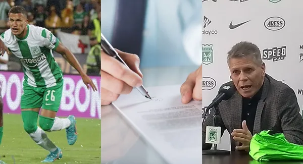 El jugador viene de tener un gran partido con Atlético Nacional ante Atlético Huila en la liga Betplay