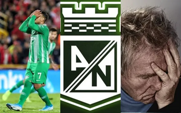 El jugador no vive un buen momento y le dio la peor noticia a Atlético Nacional