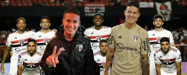 El jugaodr colombiano recibió un gran elogio de un compañero de Sao Paulo