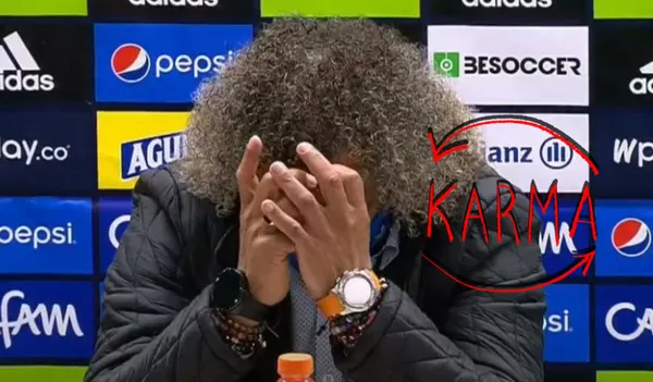 El Karma se le presentó al actual DT de Millonarios de cara al duelo ante el ‘Tiburón’.