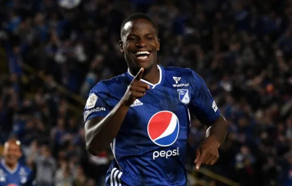 El lateral derecho de Millonarios FC es uno de los jugadores mejor cotizados de la Liga Betplay y están llegando ofertas desde Inglaterra para comprar sus derechos deportivos.