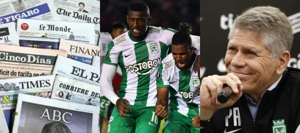 El lateral tuvo una gran actuación con la camiseta de Atlético Nacional ante Melgar en Copa Libertadores