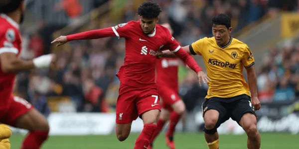 El Liverpool consiguió un triunfo fundamental contra el Wolverhampton, con Luis Díaz jugando en la segunda mitad.