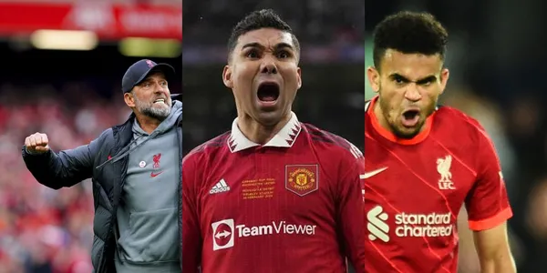 El Liverpool de Jürgen Klopp y Luis Díaz está atento con lo que hace Casemiro y el Manchester United.