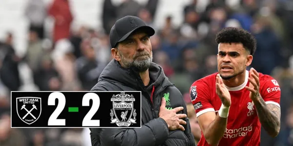 El Liverpool no pudo contra el West Ham United