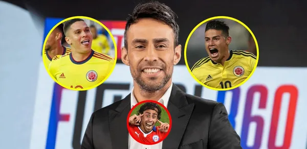 El Mago Valdivia se rindió a los pies de James Rodríguez y Juan Fernando Quintero.