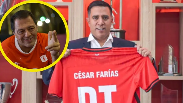 El máximo dirigente sigue defendiendo a su entrenador César Farías (Fotos: Al Aire Libre, El País)