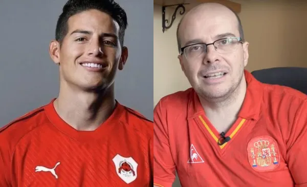 El mediático periodista español a través de sus redes sociales le dedicó un momento especial a James para advertirle sobre el grave error que cometió y le dejó saber lo que le viene.