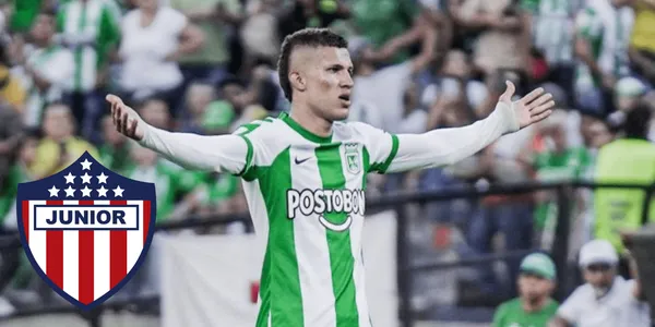 El mediocampista de Atlético Nacional, Nelson Deossa, calentó el ambiente del duelo contra el Junior de Barranquilla.