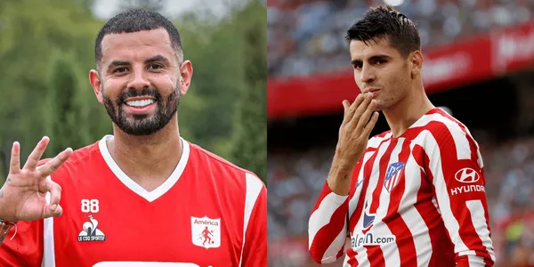 El mediocampista colombiano Edwin Cardona, fue comparado con el delantero español Álvaro Morata.