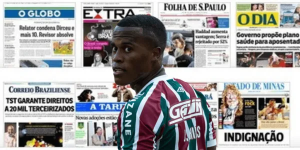 El mediocampista colombiano Jhon Arias, le dio la mejor noticia a los aficionados del Fluminense.