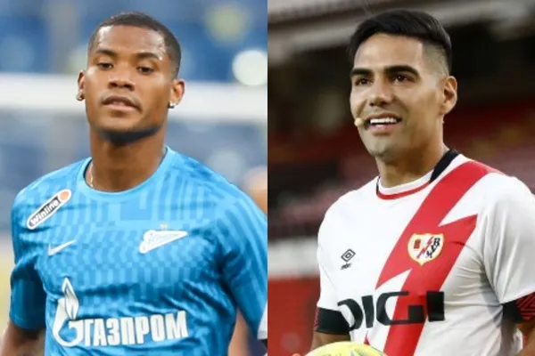 El mediocentro colombiano que milita en Rusia es un referente en el Zenit y Radamel Falcao viene retomando su nivel en España.