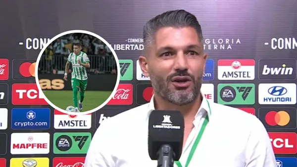 El mensaje que Javier Gandolfi le dejó a toda la hinchada de Atlético Nacional Foto: Captura de ESPN y Nacionaloficial