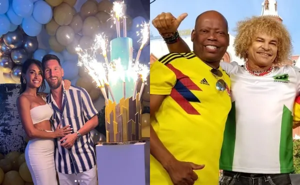 El mundo entero felicitaba a Lionel Messi por su cumpleaños y Faustino Asprilla en las redes sociales compartía su particular agenda.