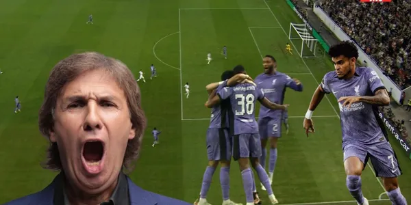 El narrador argentino cantó en la más reciente anotación del colombiano