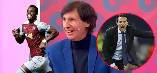 El nuevo apodo de Bambino Pons a Unay Emery del Aston Villa de Jhon Jader Durán (Foto tomada Youtube y El Universal)