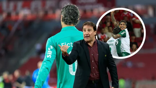 El nuevo mensaje de Richard Ríos a Néstor Lorenzo desde Brasil Foto: SE Palmeiras, FCF