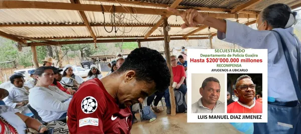 El padre del jugador colombiano fue secuestrado el sábado en La Guajira