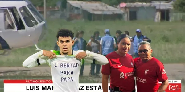 El padre de Luis Díaz fue liberado en Colombia.