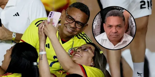 El papá de Luis Díaz se hizo viral en las redes sociales en plena noche buena inglesa.