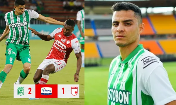 El partido finalizó 2-1 a favor del equipo paisa.