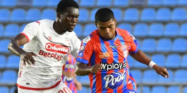 El partido entre Santa Fe y Unión Magdalena terminó con este hecho bochornoso.