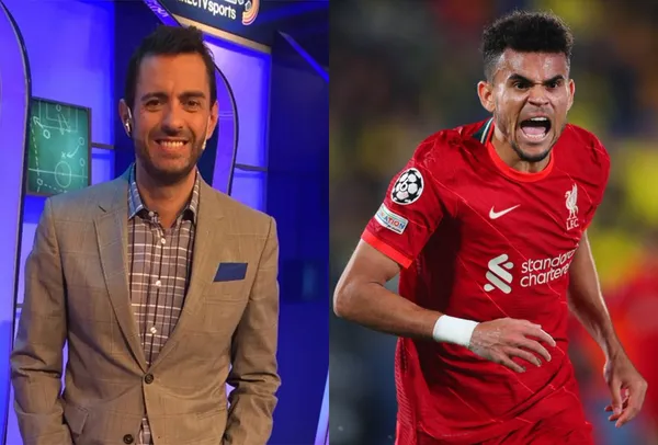 El periodista argentino elogió a Luis Díaz por su hazaña con el Liverpool.