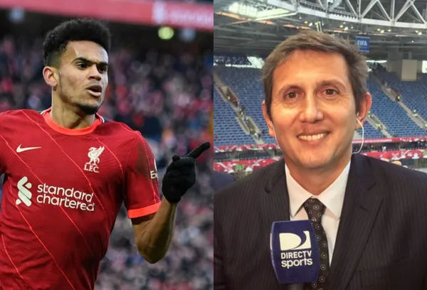 El periodista argentino fue uno de los primeros en comentar el tanto del colombiano.