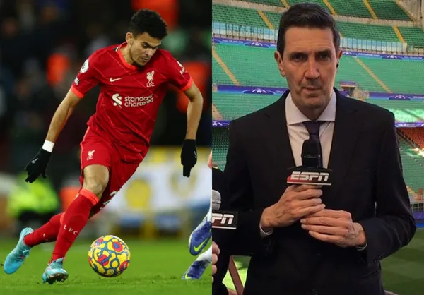 El periodista argentino no paró de elogiar a Luis Díaz frente al Chelsea.