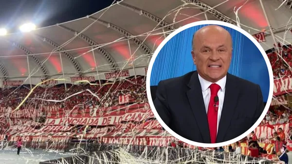 El periodista calificó de "subnormales" a los hinchas responsables de los incidentes en la final de la Copa BetPlay 2024.