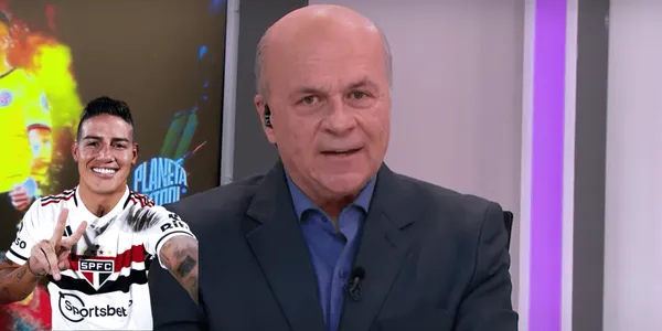 El periodista Carlos Antonio Vélez, por fin tuvo buenas palabras para el volante James Rodríguez.