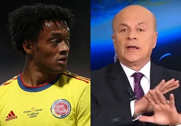 El periodista colombiano tras ver el vídeo de la discusión de Juan Guillermo Cuadrado y Cristiano Ronaldo en la Juventus, no vaciló en hacer una importante exigencia.