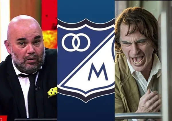 El periodista cometió un tremendo error cuando hablaba de un rival de Millonarios en Libertadores