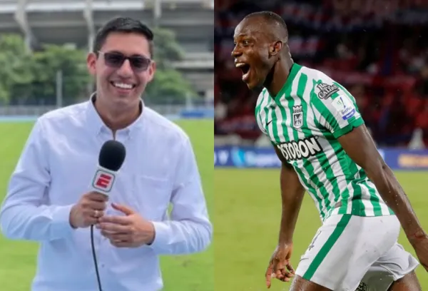 El periodista de ESPN Colombia adelantó que Baldomero Perlaza es pretendido por el Junior FC y por un importante club de Argentina.